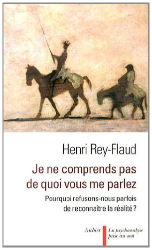 Je ne comprends pas de quoi vous me parlez