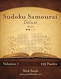 Image de Sudoku Samurai Deluxe - Medio - Volumen 7 - 255 Puzzles (Volume 7) (Spanish Edition)