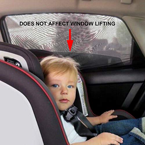 Car Window Shade for Baby 2PC Car Sun Shade Upgraded Universal Car Rear Side Window Breathable
