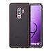 Abacus24-7 Samsung Galaxy S9 Plus Case, Slim Bumper Back-Protection S 9+ Cover, Black