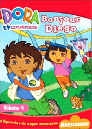 Amazon Com Dora L Exploratrice Vol 4 Bonjour Diego Movies Tv