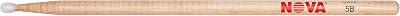 Vic Firth NOVA Drumsticks 5BN Nylon Tip Hickory Lacquer 16" Medium