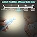 Baby Nail File, CHARMINER Electric Baby Nail Trimmer Safe Nail Clippers Kits with Light for Newborn Toddler Infant Kids Fingernails & Toes Care Polish Trim AA Battery Operated