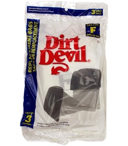 6-Pack Dirt Devil Type G Hand Vacuum Filter Bags – Fits 103, DD120, 537CA – EnviroCare Compatible