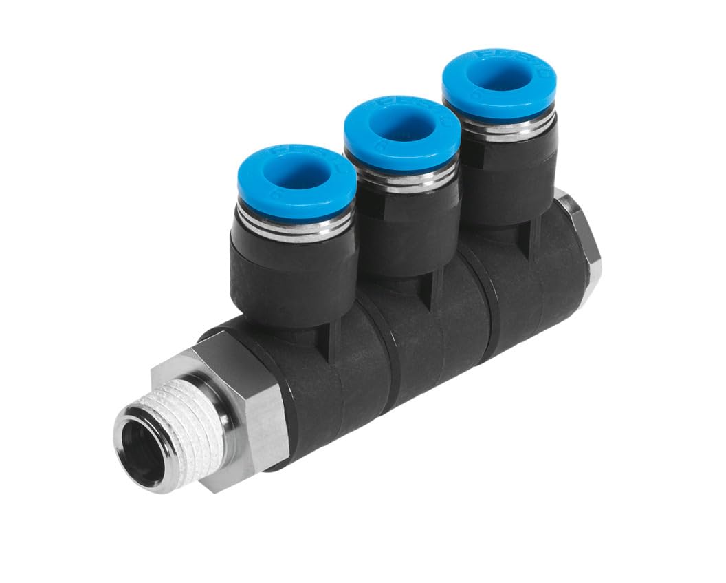 Festo 153230 Model QSLV3-1/2-12 Multiple Distributor