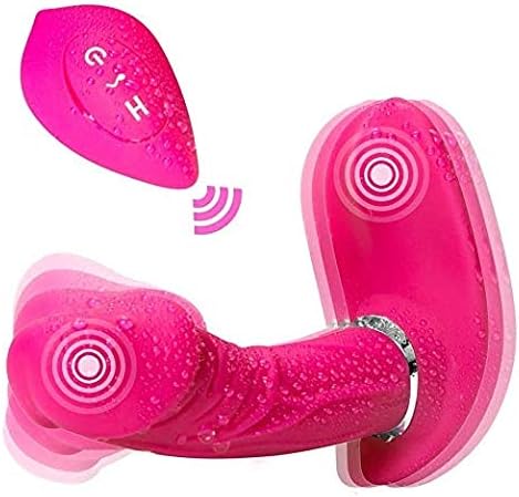 Tovbb Wearable Butterfly Massaging Toys - Multiple Speed- Wireless Remote Control - Silent Soft Skin-Friendly - Back Neck Shoulder Relaxation Tovbb