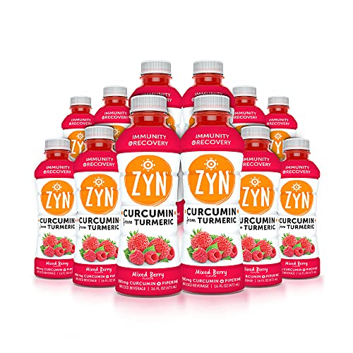ZYN Immunity & Recovery Drink Mixed Berry Pack of 12 Low Sugar