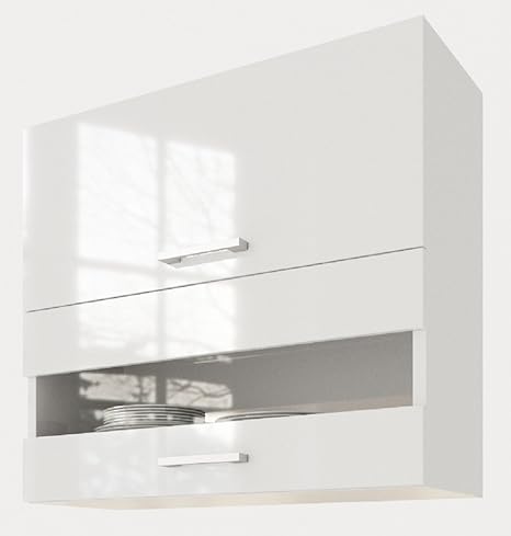 Kuchenoberschrank Glas