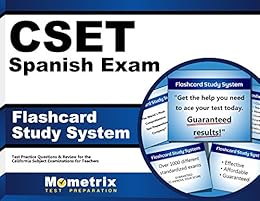 Cset Spanish Exam Flashcard Study System Cset Test