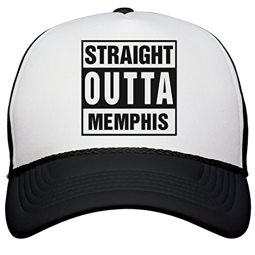 FUNNYSHIRTS.ORG Straight Outta Memphis: Snapback Trucker Hat