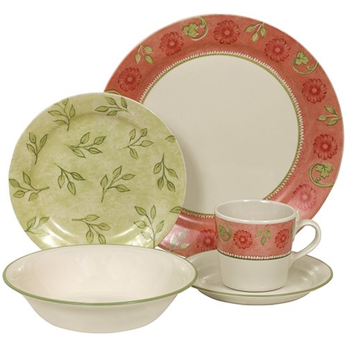 Corelle Impressions 20Piece Dinnerware Set, Service for 4