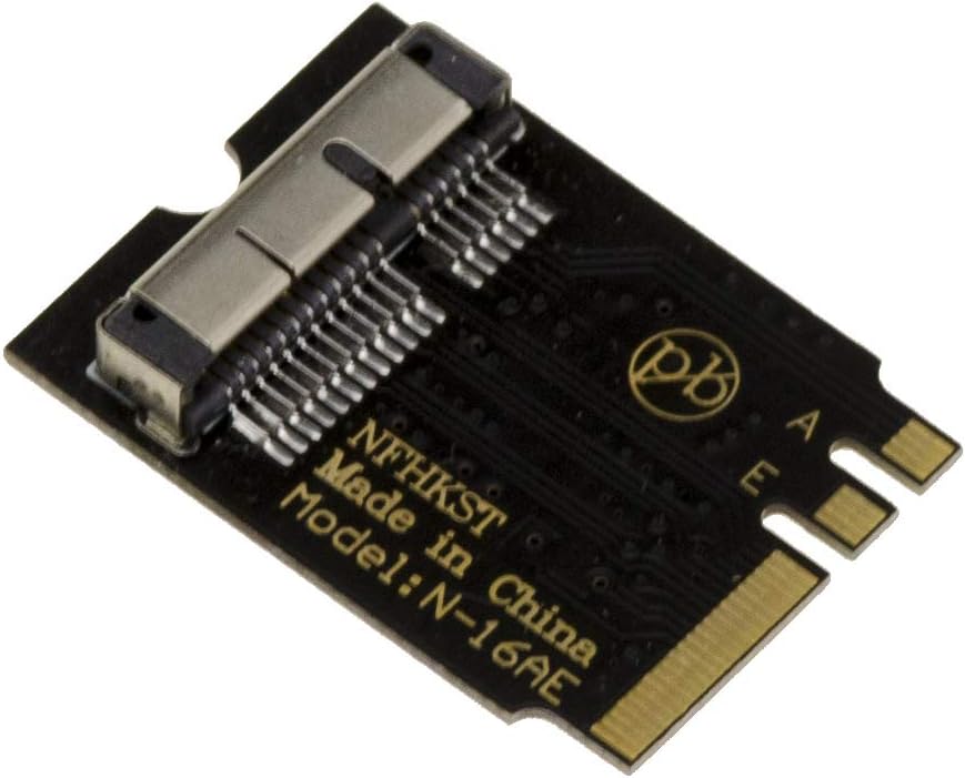 KALEA-INFORMATIQUE M.2 2230 E A Key adapter for BCM943224PCIEBT2 BCM94360CD Wifi Bluetooth module from Mac