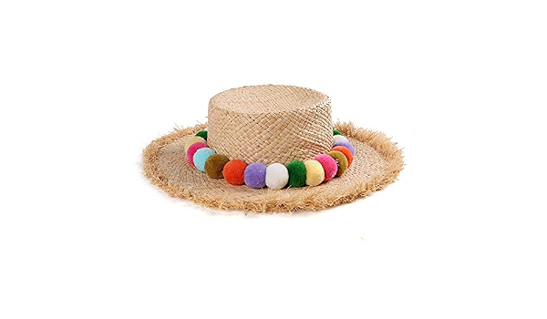 Raffia Straw Panama Beach Hats Beige 