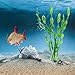 MyLifeUNIT Artificial Seaweed Water Plants for Aquarium, Plastic Fish Tank Plant Decorations 10 PCS (Green)thumb 4