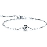 LibreLumos Moissanite Tennis Bracelet, Lab Created Diamond Bracelet, 925 Sterling Silver Bracelets for Women, Jewelry Gift for Women Mom Her, GRA Certified