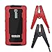 GOOLOO 600A Peak 15000mAh Car Jump Starter (Up to 6.0L Gas or 4.5L Diesel Engine) Portable Power Pack Auto Battery Booster Phone Charger with Dual Quick Charge Output, Built in LED Light, Black/Red