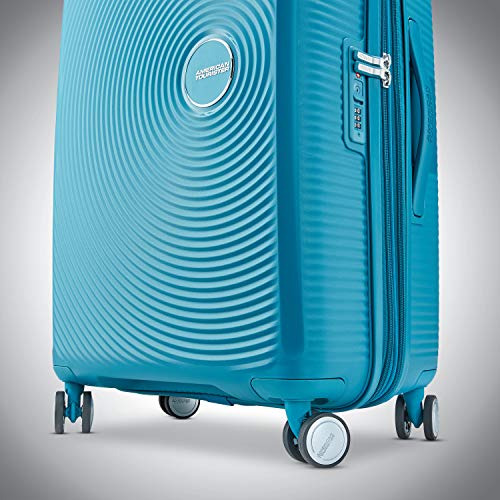 AMERICAN TOURISTER Curio Hardside Luggage with Spinner Wheels, Biscaye Blue, 3Piece Set (20/25