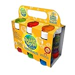 Bubble World Fun Bubble Bottles (6 Pack) Bubbles for Kids - Non-Toxic Bubbles with Built-In Wand for Mess-Free Play!
