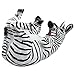 Drinking Zebra Wine Bottle Holder in African Jungle Safari Animal Wine Stands, Decorative Tabletop Wine Racks and Wine Gifts