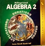 Algebra 2 (CA) (TE), Ron Larson, 0618077227