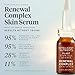 Intelligent Nutrients Renewal Complex Skin Serum - Powerful & Active Plant Stem Cell Serum for All Skin Types (4 Vials)