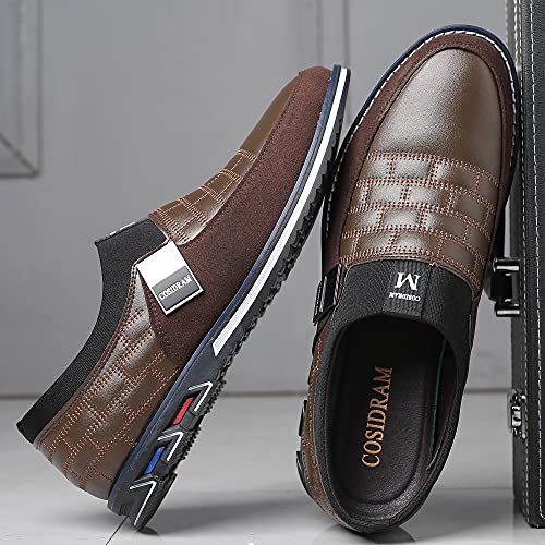 COSIDRAM Men's High-Top Casual Driving Boots – Luxury Walking Sneakers For Business & Outdoor Wear