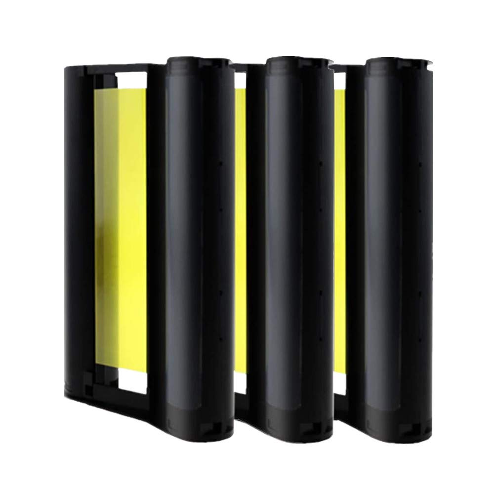 Compatible Cassette for Canon Selphy CP910 CP1200 CP900 CP1300 Wireless Compact Photo Printer, 36 Prints for P Tray, for KP-108IN KP-36IN Color Ink 4 x 6 (148 x 100 mm 3x Pack (Without Paper)