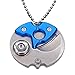 Cevinee trade; Creative Coin-shape Mini EDC Folding Pocket Keychain Knife - Blue