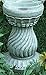 Echo Valley 9178 Serpentine Resin Pedestal Column Outdoor Décor for Lawns and Gardens for Gazing Globe or Sundial, Gray, 8.5 x 12.13 inches