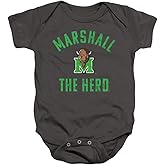Marshall University Official Thundering Herd Logo Unisex Infant Snap Suit for Baby