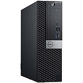 DELL Optiplex 7060 SFF Desktop Computer PC | Intel 8th Gen i7-8700 (6 Core) | 32GB DDR4 Ram 512GB NVMe M.2 SSD | Built-in WiFi & Bluetooth | Windows 11 Pro | Wireless Keyboard & Mouse(Renewed)