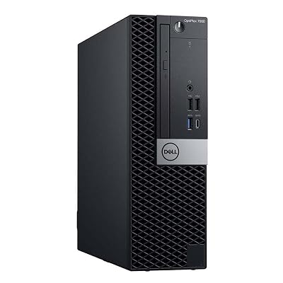 DELL Optiplex 7060 SFF Desktop Computer PC | Intel 8th Gen i7-8700 (6 Core) | 32GB DDR4 Ram 512GB NVMe M.2 SSD | Built-in WiFi & Bluetooth | Windows 11 Pro | Wireless Keyboard & Mouse(Renewed)