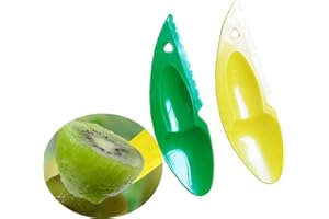 2 in 1 Kiwi Easy Peelers Cutter Fruit Pulp Spoon Fruit Peeler Kitchen Tool Random Color Convenient and Practical