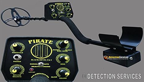 Pirate Black Devil 2 in 1 14 kHz Detector de metales ...