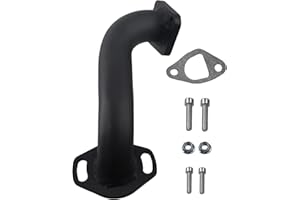 AKSGKGQ Inverted 22mm Manifold For Predator 212 196cc Ghost 224 Minibike KT196 Go kart, Reverse Intake Pipe Inlet for Baja Warrior MB200 CT200U EX for Honda GX160 GX200 Clone Engine