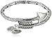 Alex and Ani Love Struck Arrow Wrap Rafaelian Silver Bangle Bracelet