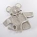 Aautoo Baby Hooded Towels Squeaky Clean Mouse Spa Bathrobe,grey,0-12 Months