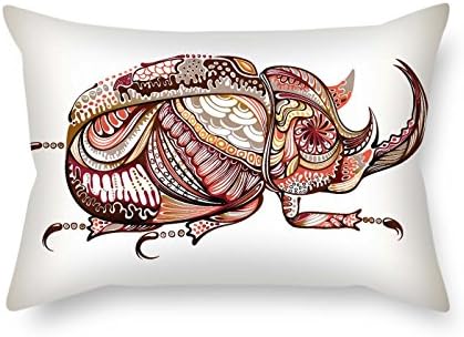 Worm Throw Pillow Case 16 X 24 Inches / 40 By 60 Cm Gift Or Decor For Birthday Bench Teens Home Theater Floor Couch - Each Side