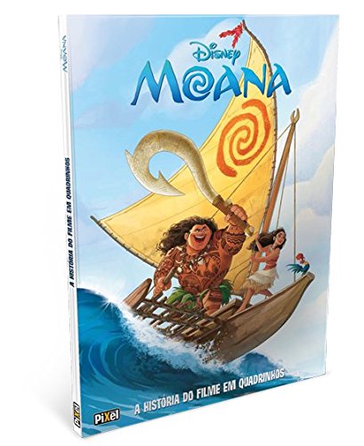 Livro Moana. A História do Filme em Quadrinhos