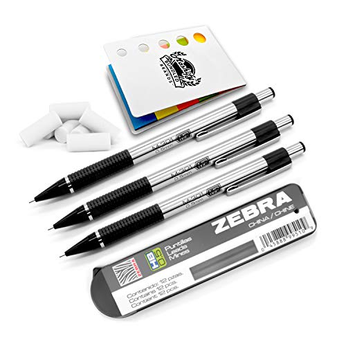 Zebra M301 Stainless Steel Mechanical Pencil Set 0.5mm Point Size