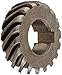 Boston Gear H2418L Plain Helical Gear, 45 Degree Helix, 14.5 Degree Pressure Angle, 0.375 Bore, 24 Pitch, 18 Teeth, Steel, LH