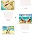 Stonehouse Collection Beach Christmas Card Variety Pack - 24 Beachy Cards & Envelopes - 8 Designs, 3 Cards Per Design - Assortment #1