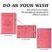HerriaT Passport Holder Cover Case RFID Blocking Travel Wallet Card Case for Women Man(Pink)