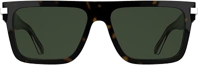 Unisex Adult Sunglasses CK26505S - Havana with Solid Green Lens