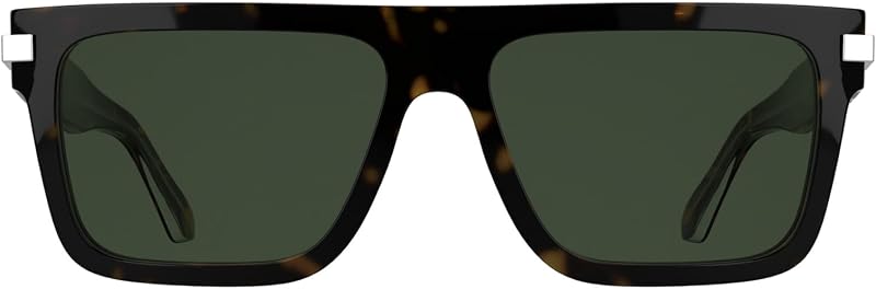 Unisex Adult Sunglasses CK26505S - Havana with Solid Green Lens