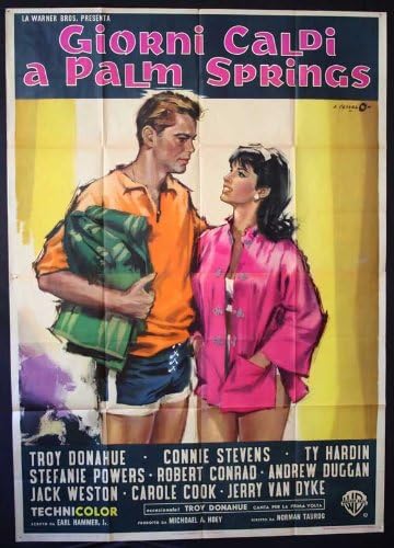 Amazon Palm Springs週末ポスターイタリア27 X 40トロイ ドナヒューty Hardin Connie Stevens Unframed アートフレーム ポスター オンライン通販