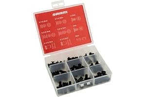 SRAM, Frame Plug Tackle Box, 4.2mm x 10, 5mm x 10, 5.7-6mm x 20, 6.0-6.3mm x 20, 6.3-6.5mm x 20, 8mm x 10