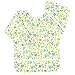 Langsprit Baby Bib with Sleeves-Waterproof Infant/Toddler Bib with Pocket(6-24 Months),Cactus