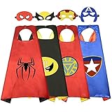 Party Favors Toys for 3-10 Year Old Boys, Fun Cartoon Capes for Kids Birthday Gifts Presents for 3-10 Year Old Boys Toys Age 3-10 RKUSPF004