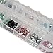 3D Nail Art Decorations Rhinestone Sets, 3D Colored Rhinestones, Sliver And Black Rhinestones, One Picker Pencil